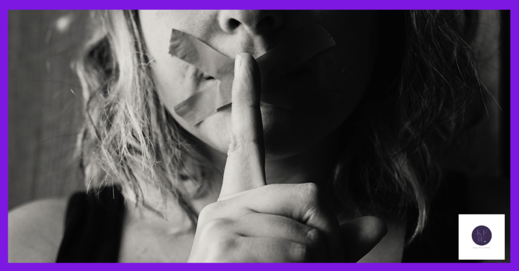 Bullying makes you stay silent.