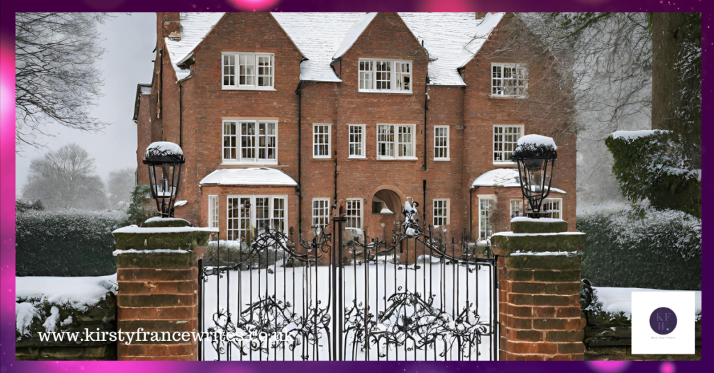 The setting for death on a snowy Christmas night